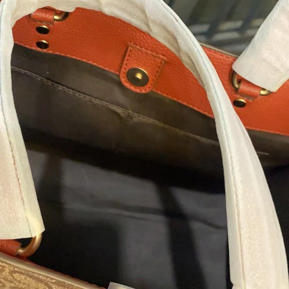 COACH PEANUTS DEMPSEY Carryall Signature Canvas Snoopy Woodstock CE862 - Picture 6 of 6